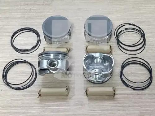 Поршень с кольцами и пальцем EPNS0412 STD L3Y011SA0KSTD Mazda L3VDT 2,3 Turbo до EPNS0412 ALL4MOTORS