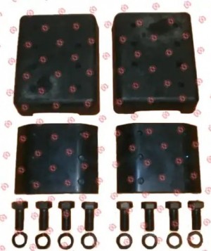 р/к седельного устройства !(мр) подушки (2шт+2шт)+болты(8шт)JOST 38 901396 ONYARBI