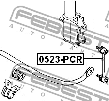 MAZDA 323 (BJ) (1998-2003) 0523-PCR FEBEST