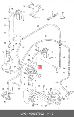 TRANSPORTER T5 (2003>) 62*3*68 N 909 273 02 VAG