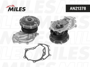 Насос водяной NISSAN Pathfinder(r50) 3.0d 99-04/Patrol(y61) 3.0d 00-06 AN21378 AN21378 MILES