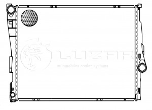 Радиатор охл. для а/м BMW 3 (E46) (98-) М/А LRc26118 LRC26118 LUZAR