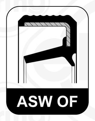 Сальник коленвала HYUNDAI i10 задний ELRING 742.950 ELRING