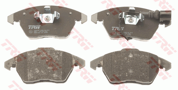 Колодки передние VW PASSAT (362) GDB1807 GDB1807 TRW