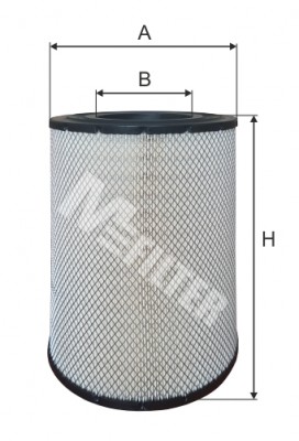фильтр воздушный ! H458 D254.5 \ MAN TGL/TGM A842 MFILTER AUTOMOTIVE FILTERS