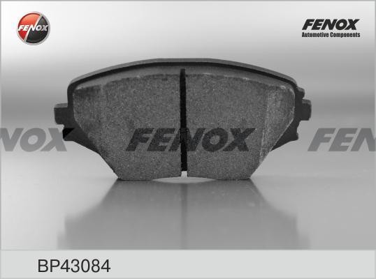 Колодки тормозные дисковые передние BP43084 FENOX