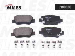 Колодки тормозные задние (Смесь Semi-Metallic) TOYOTA AVENSIS 09- (TRW GDB4175)  E110620 MILES