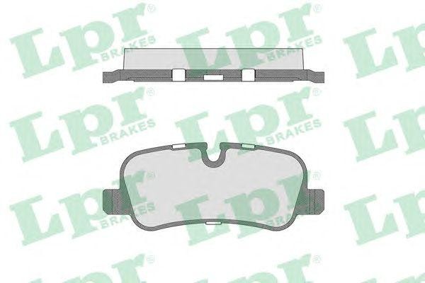Комплект тормозных колодок 05P1359 05P1359 LPR