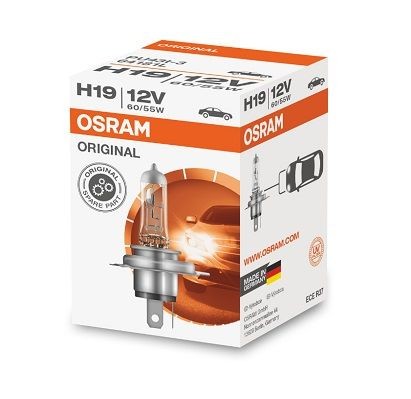 Лампа 12V H19 60/55W PU43t-3 OSRAM 64181L OSRAM