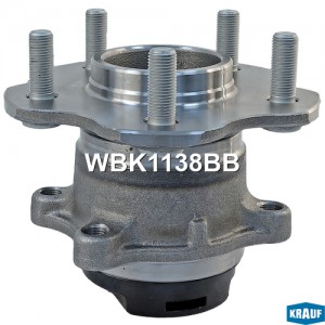 Ступица в сборе [задн, ABS] NISSAN Qashqai I,II (J10,NJ10,J11) / X-Trail (T31,T3 WBK1138BB KRAUF