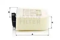 Фильтр воздушный AUDI Q7 (15-) (2.0/2.3) MANN C38011 MANN FILTER