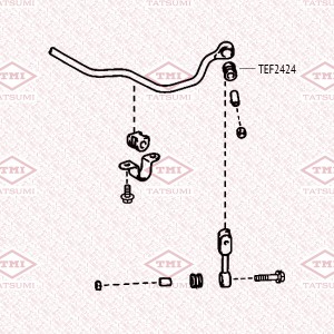 TOYOTA LAND CRUISER 80/100 TEF2424 TATSUMI