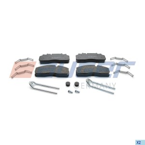 колодки тормозныекомплект (ан. 12999737VT, 1628064, 1100810, 348991) 76449 AUGER