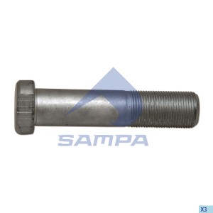 Болт колесный M22*1.5*108.5мм/98мм задний/передний MAN 020432 SAMPA