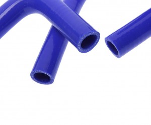 Патрубок УАЗ-3160 Патриот отопителя комплект 4шт. синий силикон MEGAPOWER 810-13-014 MEGA POWER