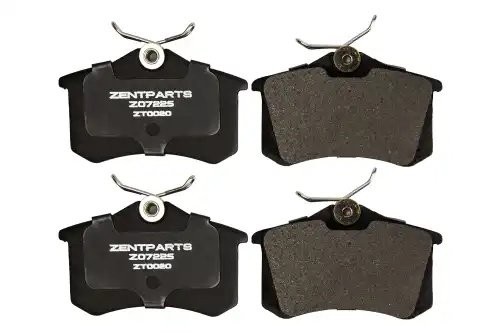 колодки дисковые задние Z07225 ZENTPARTS