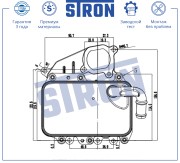 PORSCHE MACAN (2013>) С КРОНШТЕЙНОМ В СБОРЕ STA0042 STRON
