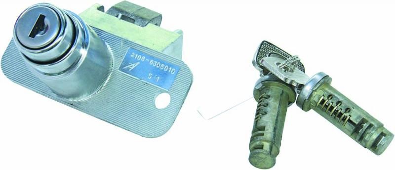 Личинка замка двери для а/м ВАЗ 2108, 2114 ДААЗ (к-т 3 шт.) 21080610004521 21080610004521 DAAZ