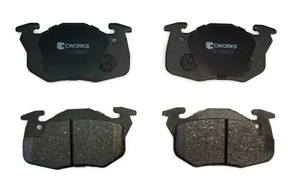Тормозные колодки передние Low Metallic C11CR0069 C11CR0069 CWORKS
