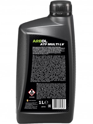 AREOL ATF MULTI LV (1L) масло трансм.для АКПП! синт.желт., ан.Febi 34608 GM Dexr AR110 AREOL