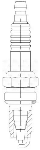 Свеча зажигания для а/м Chevrolet Spark M300 (11-) 1.0i/Aveo T250 (08-) 1.2i (VS VSP 0506 START VOLT
