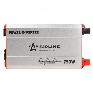 Инвертор 12В-220В, 750 Вт чистый синус (API-750-09) API75009 AIRLINE