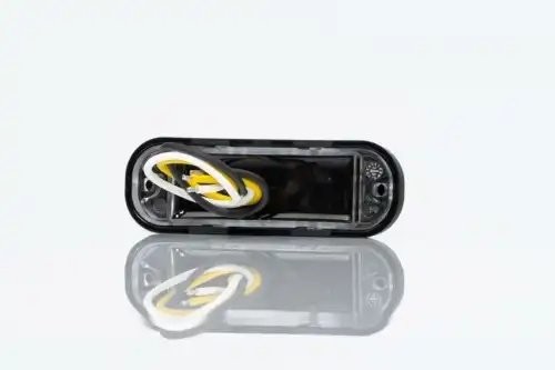 фонарь сигнальный! LED желтый, 84,2x28,2 с проводом 0,25м\ Universal FT210LED FRISTOM