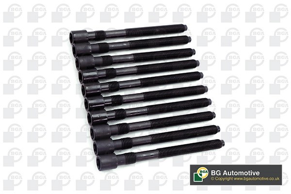 комплект болтов ГБЦ! 10шт.\ Audi A3/A6, VW Golf 1.8/1.8T 20V 97> BK4308 BG AUTOMOTIVE
