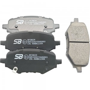BP28029 Колодки тормозные BP28029 SB NAGAMOCHI
