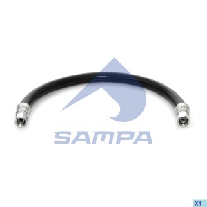 шланг тормозной! перед, L=500 mm\ RVI Premium/Kerax 079111 SAMPA