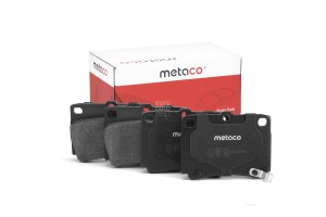 Колодки тормозные задние дисковые к-кт 3010020 3010020 METACO