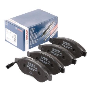 Колодки тормозные PEUGEOT Boxer CITROEN Jumper (06-) передние (4шт.) BOSCH 0 986 494 111 BOSCH