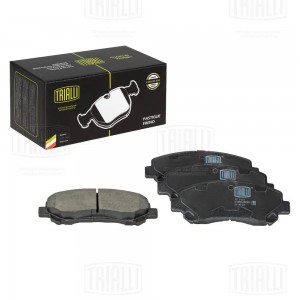 Колодки торм. диск. перед. для ам Nissan Qashqai J10 (06-) (PF 1413) PF 1413 TRIALLI