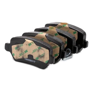 LP1717 колодки дисковые з.\ Opel Astra 1.8-2.2DT/Zafira 2.2i/DTi 01> LP1717 DELPHI