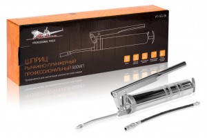 Шприц рыч.-плун. 500мл (трубка,наконечник,шланг) рабочее давл 408атм /под картри AT-GG-06 AIRLINE