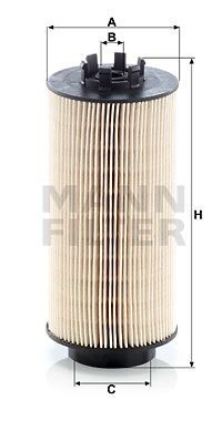 Фильтр топливный DAF 75CF,85CF,CF75,CF85,XF95 MANN PU9992X MANN FILTER
