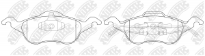 Колодки передние (FORD FOCUS I) PN0119 PN0119 NIBK