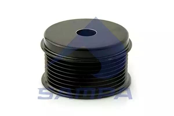 Шкив генератора для 3-хфазного генератора 28V 80A; 110A; 150A, RVI, Volvo 080427 SAMPA