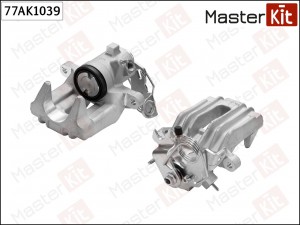 Суппорт тормозной зад.  прав. Volkswagen PASSAT (3B2, 3B3) 1996 - 2005 Masterkit 77AK1039 MASTER KIT