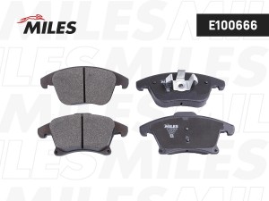 Колодки тормозные передние (Смесь Semi-Metallic) FORD MONDEO 15-/S-MAX 15- (TRW  E100666 MILES