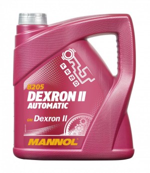 8205 MANNOL DEXRON II AUTOMATIC (4L) масло трансмиссионное! минеральное\ MN8205-4 MANNOL