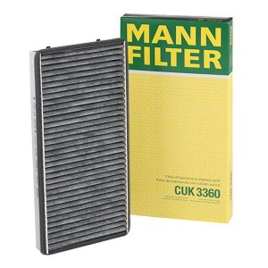 Фильтр воздушный салона VW Touareg (11-) угольный MANN CUK3360 MANN FILTER