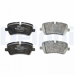 LP2508 колодки дисковые задние!\ Land Rover Range Rover/Range Rover Sport 5.0/3. LP2508 DELPHI
