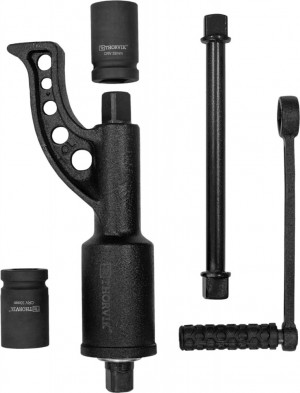 гайковерт! ручной механический удлиненный 1''DR, 3800Нм и головки торцевые 1''DR LSW3 THORVIK