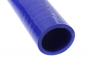 Патрубок ГАЗ-3302 дв.ЗМЗ-402,406,УМЗ радиатора верхний (d=38) синий силикон MEGA 13016196 MEGA POWER