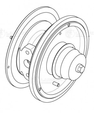Турбокомпрессор б,корп. (картридж) для ам Ford Transit (13-) 2.2TDCi E5 (тип GTB LAT 5013 LUZAR