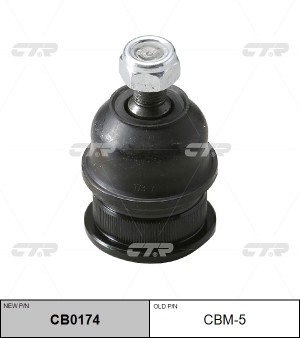 Опора шаровая MITSUBISHI Galant / Lancer 1973 ~ 1984 HYUNDAI Excel / Pony 1985 ~ CB0174 CTR