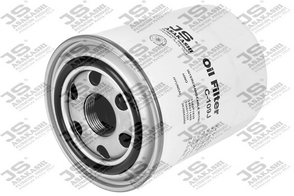фильтр масляный!\ KIA Sorento 2.4L 02-06, 2.5L 06-, Magentis 2.0L 01-06, HY Star C109J JS ASAKASHI