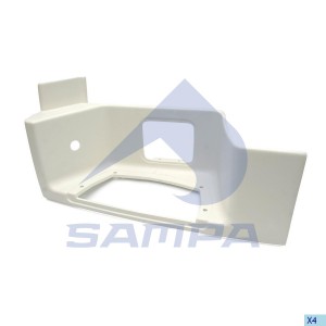Панель MAN TGA подножки ступени левой SAMPA 18200059 SAMPA