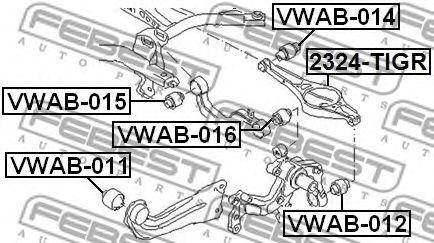 VW GOLF V PLUS/ AUDI A3 [8P1] 2324-TIGR FEBEST